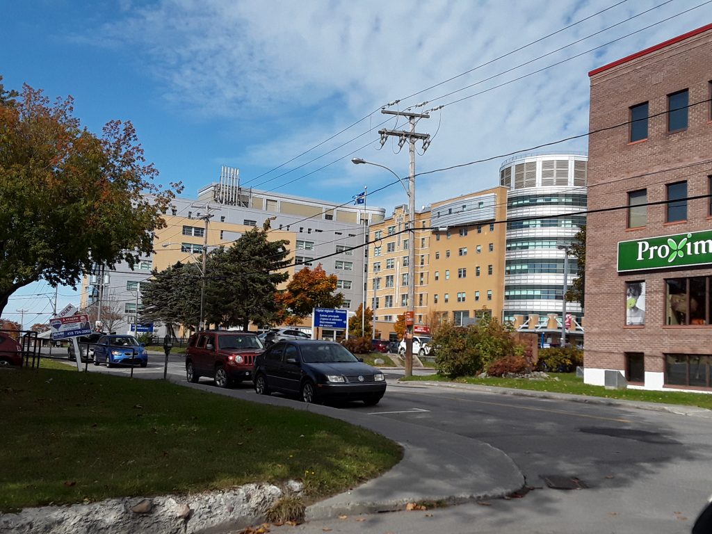 L'Hôpital régional de Rimouski.
