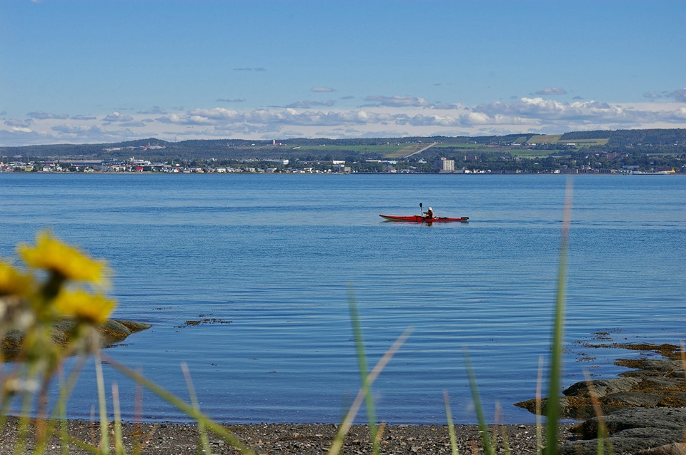 On devrait voir de plus en plus de kayaks sur la baie, l'été prochain. (Photo Journallesoir.ca, Armand Dubé))