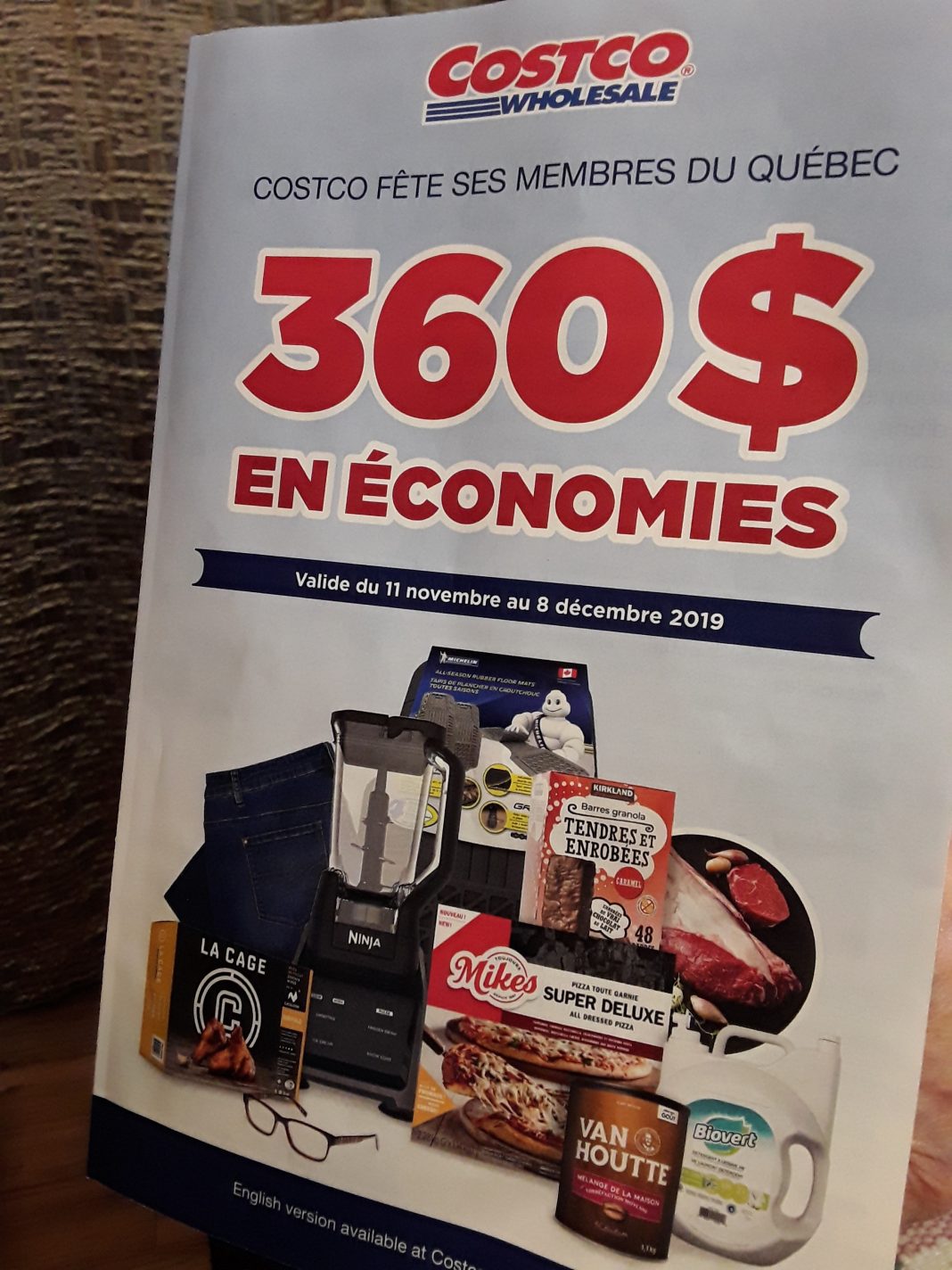 Costco une circulaire… circule! journal le