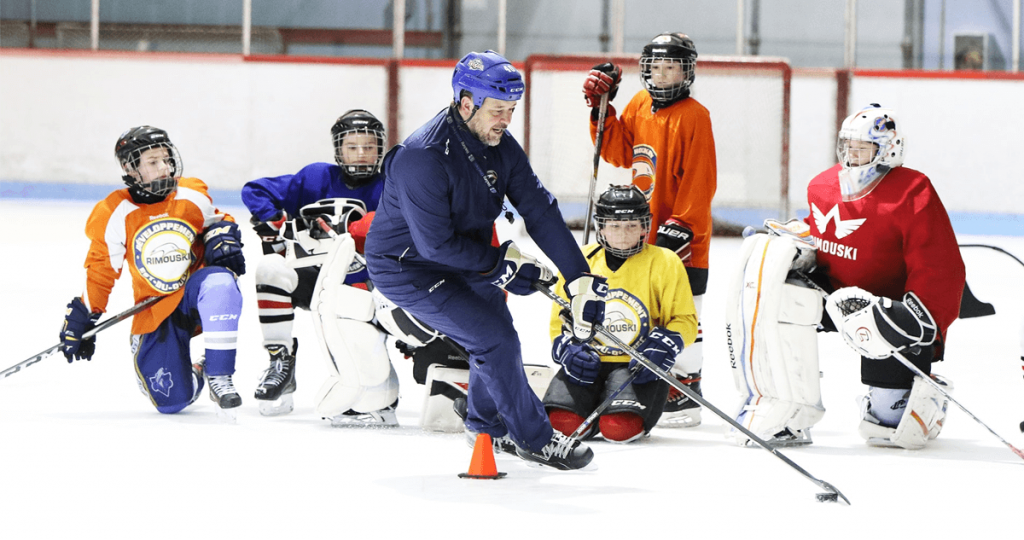 École de hockey; Patrick Caron;hockey Est-du-Québec