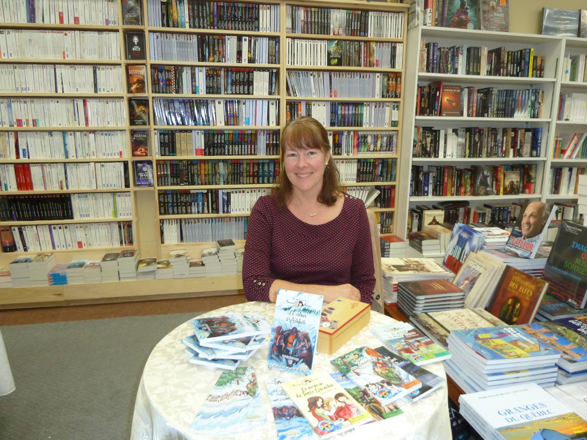 La Bibliothèque de SaintNarcisse accueille l’auteure Sylvie Roberge