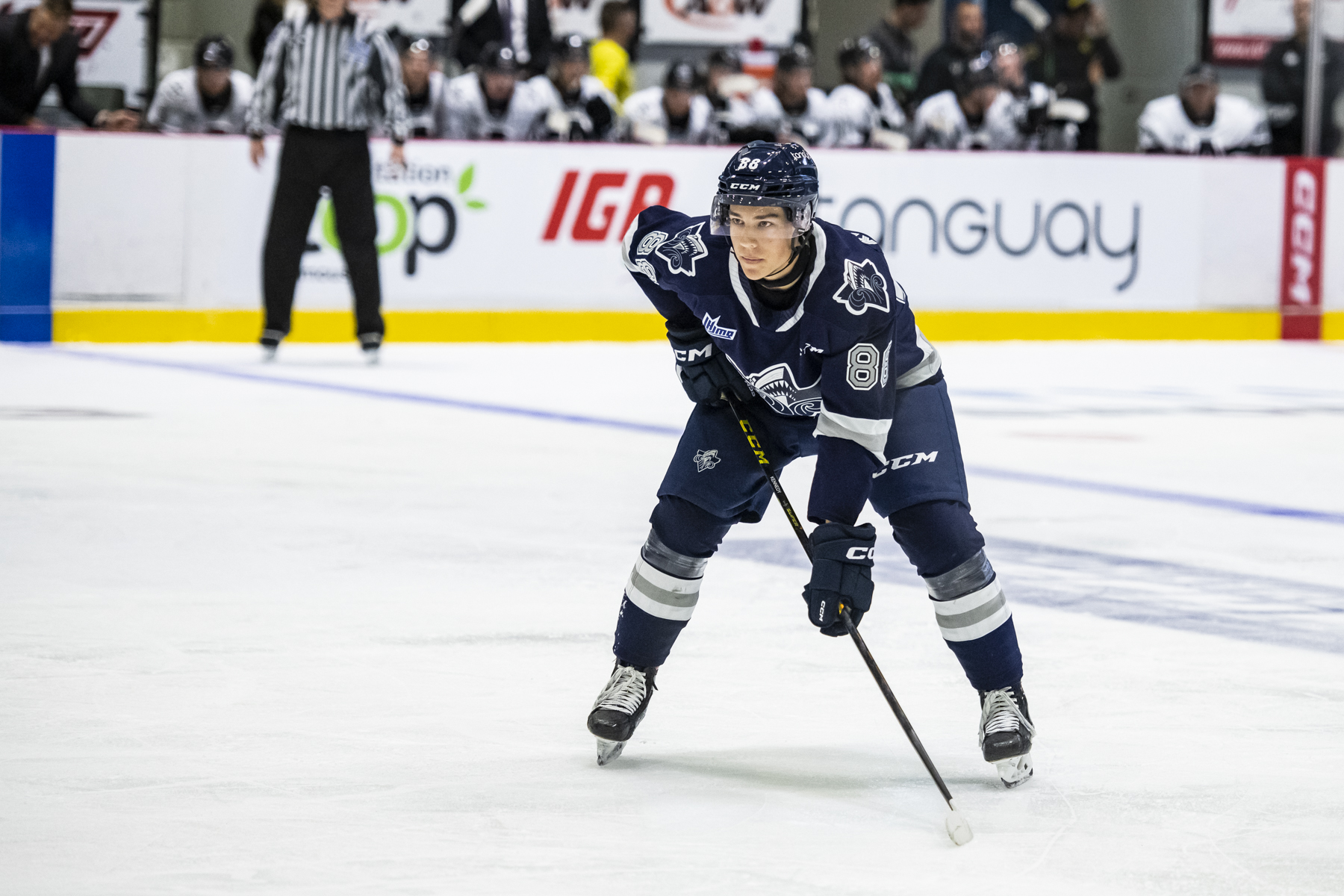 LHJMQ Quinn Kennedy sur l’Équipe de la semaine Journal Le Soir