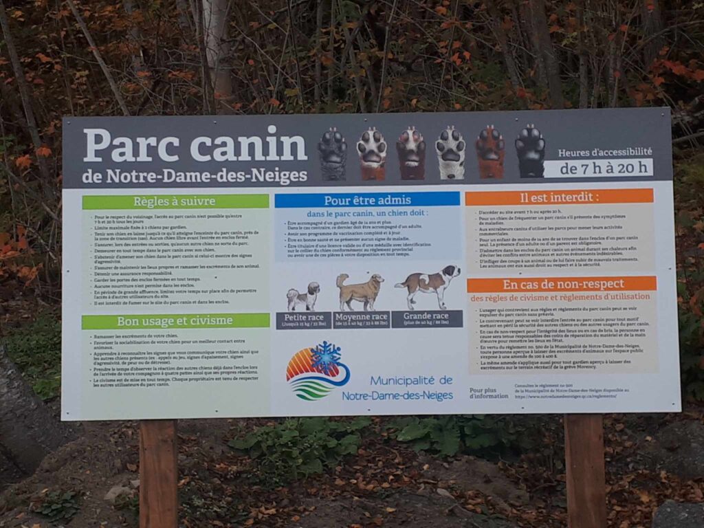 Saint-Constant ouvre son nouveau parc canin