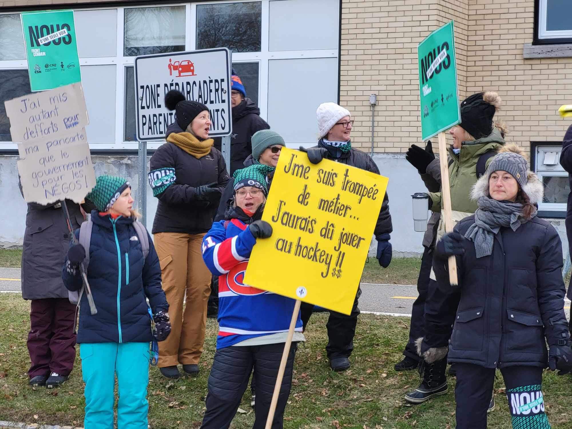 Écoles fermées, santé au ralenti l’EstduQuébec en grève Journal