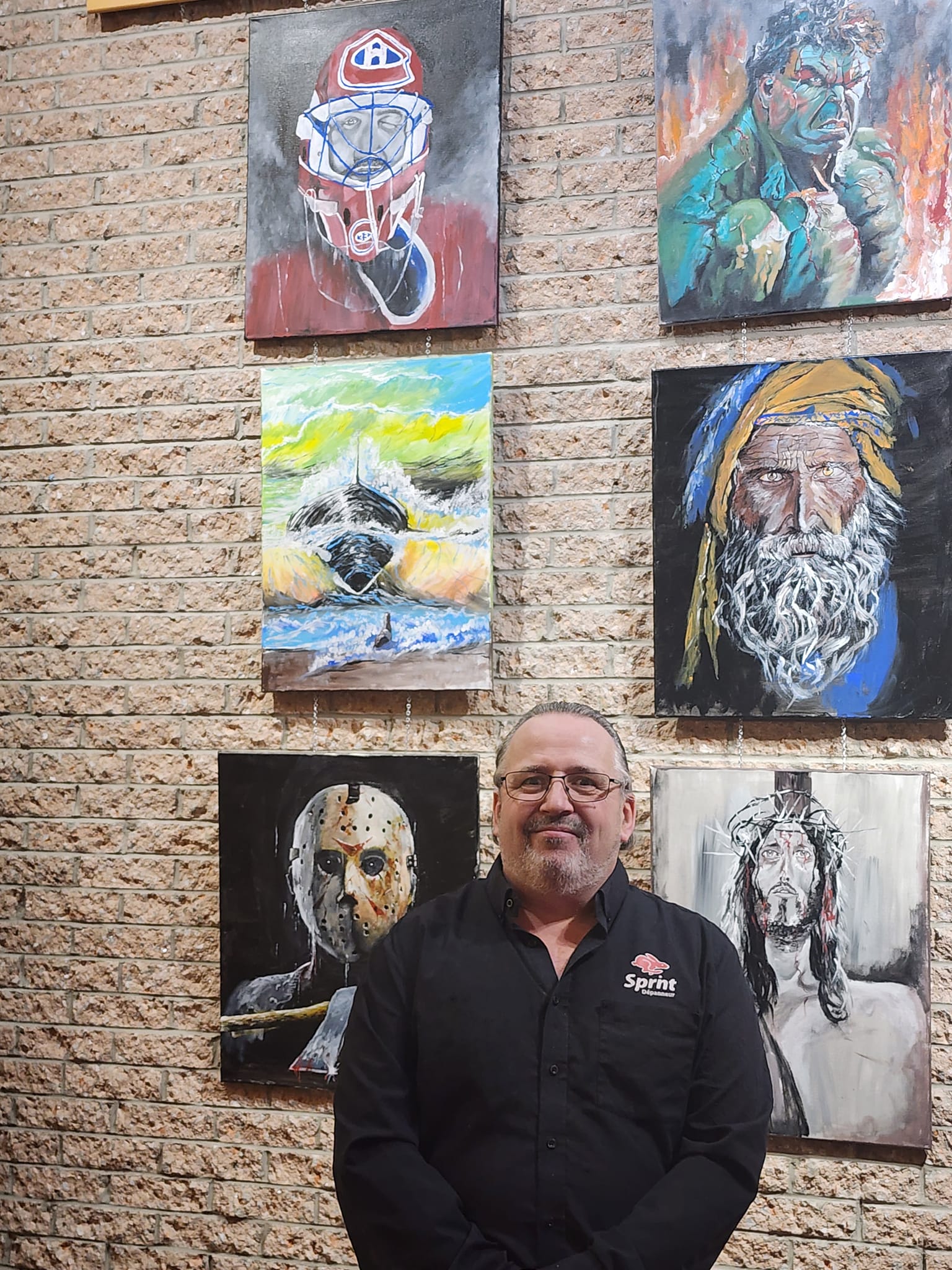 Alain Boudreault exposition aux thèmes variés à MontJoli Journal