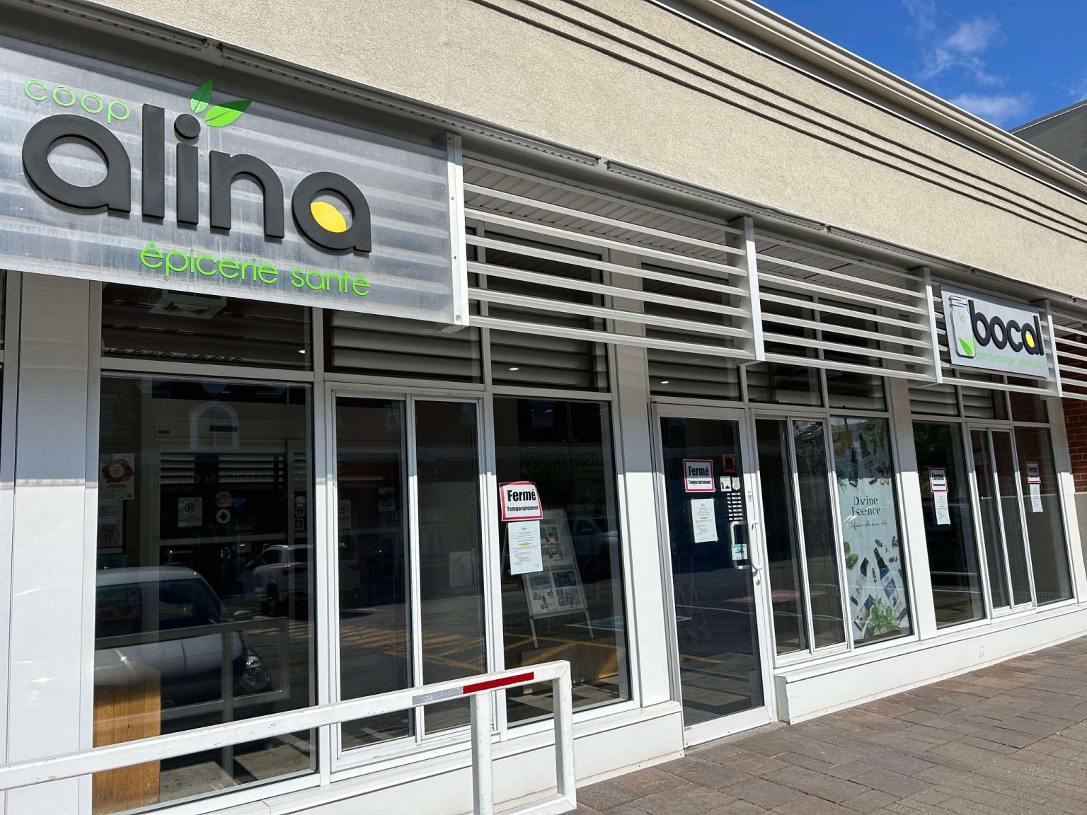 La Coop Alina ferme ses portes temporairement Journal Le Soir