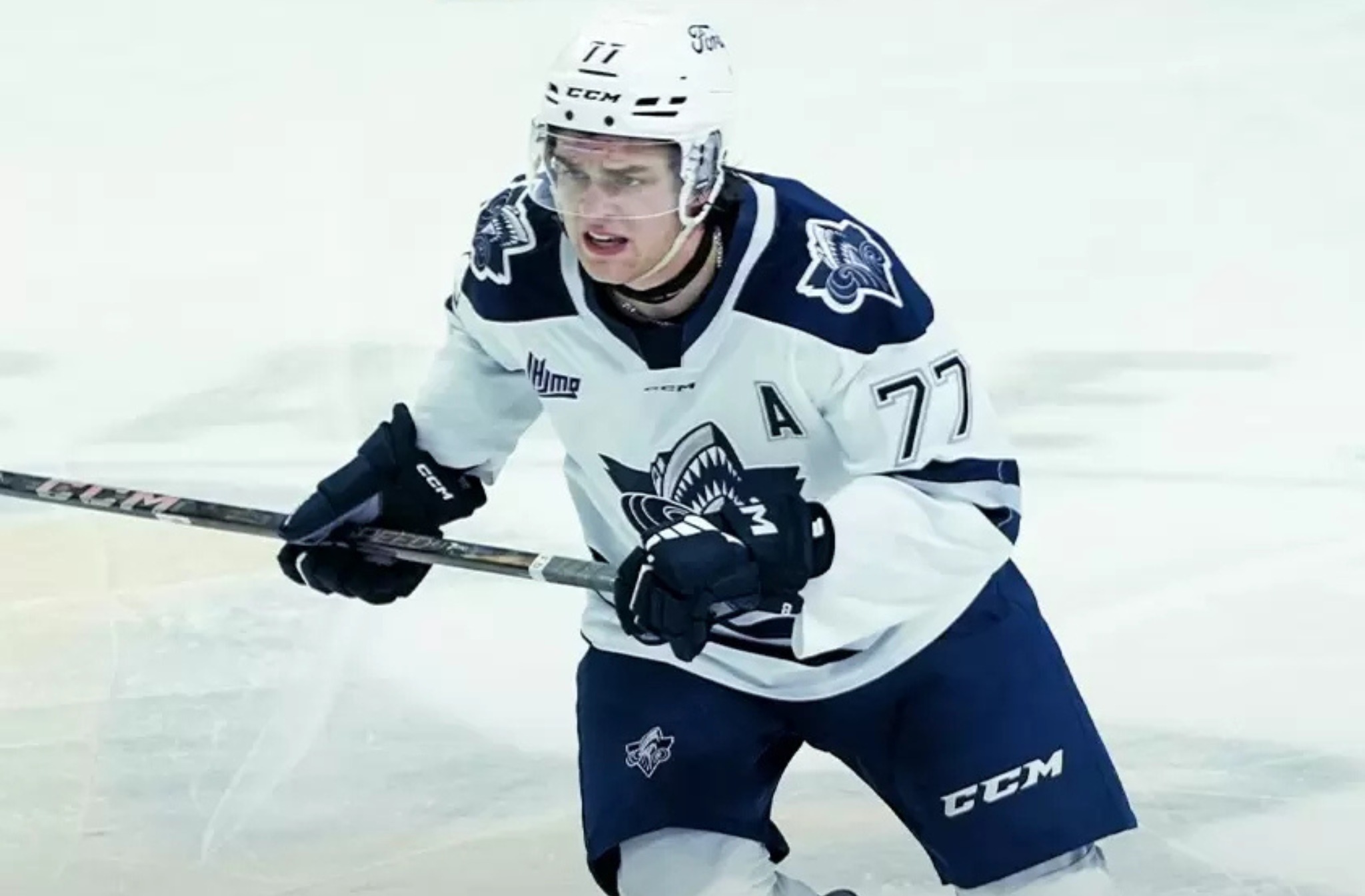 Mathieu Cataford par la LHJMQ Journal Le Soir